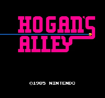 Vs. Hogan's Alley screen shot title